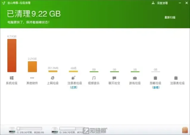 别再装全家桶了！这款3MB“三无”清理神器，让我老笔记本起死回生插图3